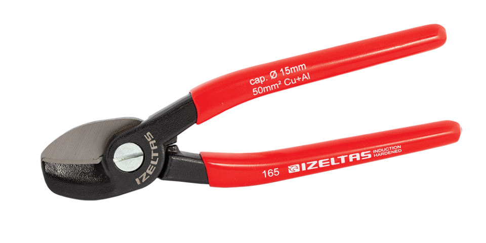 İZELTAŞ Tek Ağız Kablo Kesici 165 mm (3715 16 0165)