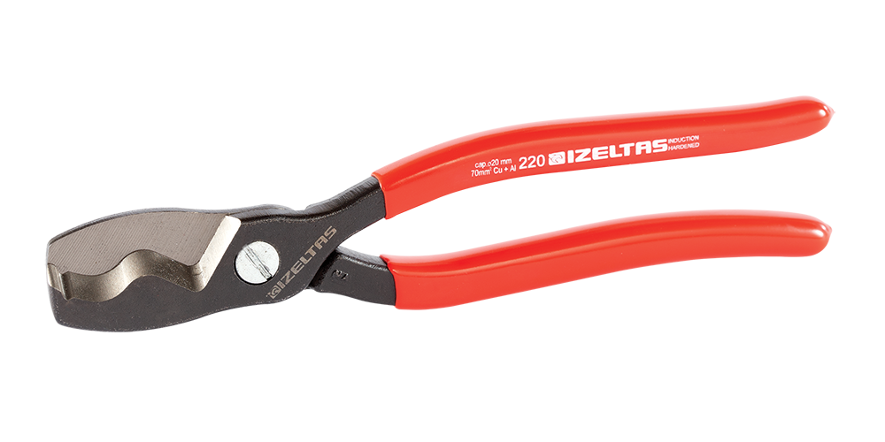 İZELTAŞ Çift Ağızlı Kablo Kesici 220 mm (3720 16 0220)