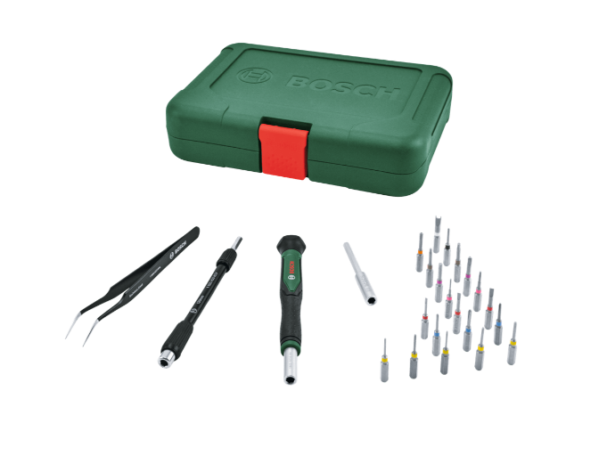 BOSCH Hassas Uçlu Tornavida Seti 24 Parça (1600A039HT)