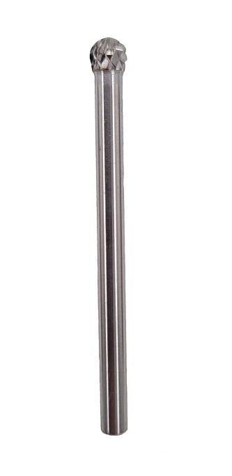 NEXON D Tipi 4 mm Top Başlı Elmas - Karbür Kalıpçı Freze Ucu (Dremel Uyumlu)