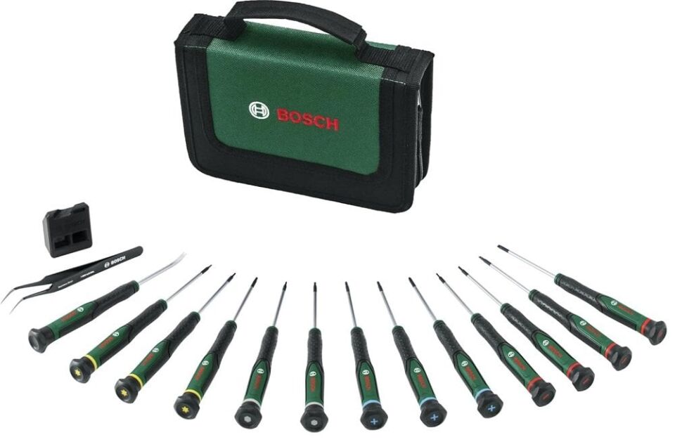 BOSCH Cımbızlı Klemens Tornavida 15 Parça (1600A039J4)