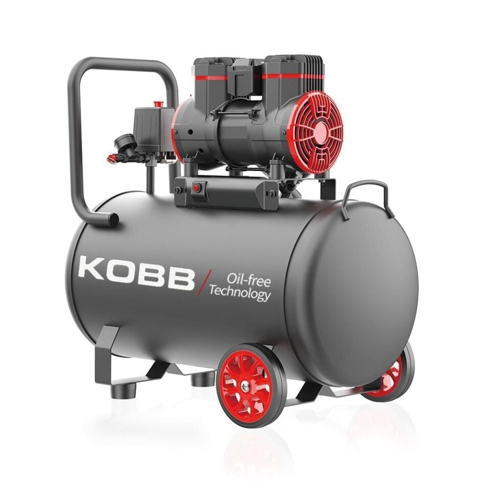 KOBB KBK50 Sessiz Kompresör 50 Litre 2 Hp