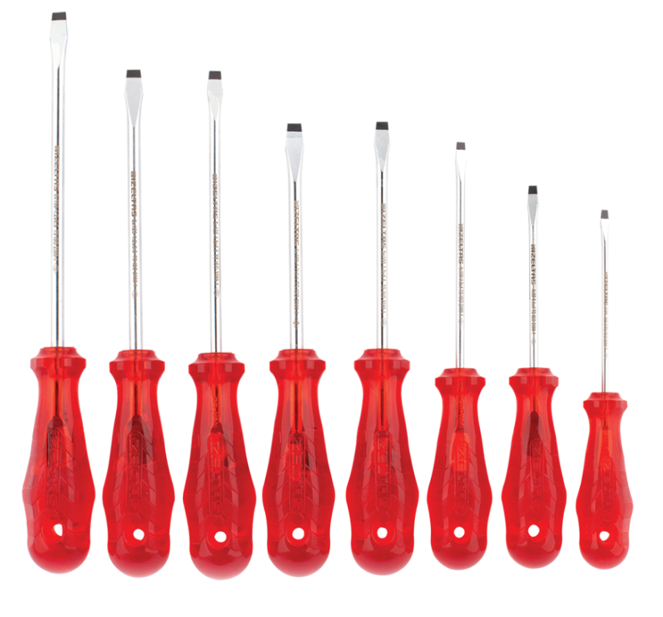 İZELTAŞ 8 Parça Düz Kraft Tornavida Takımı (4100 00 8108)