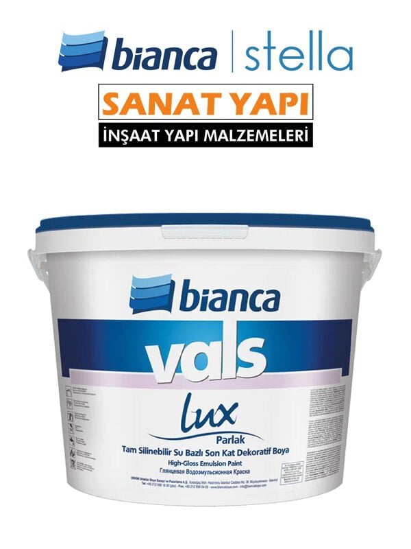 Bianca Vals Lux Parlak Beyaz
