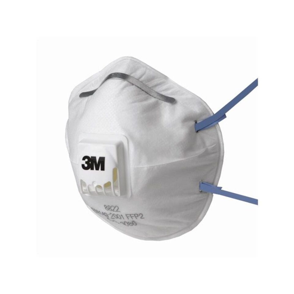 3M 8822 Ventilli Toz Maskesi FFP2