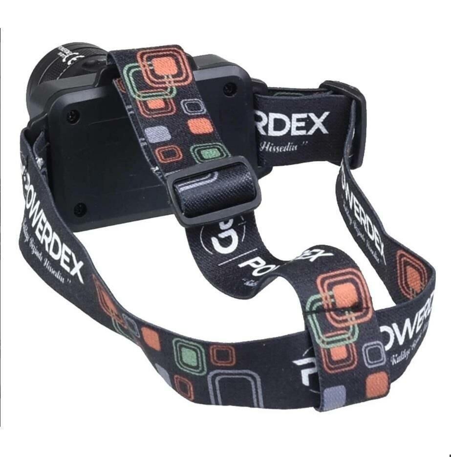 POWERDEX Şarjlı Zoomlu Kafa Lambası (PD-7772)