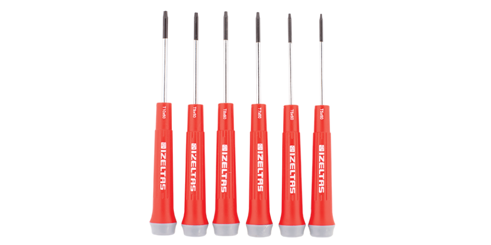 İZELTAŞ Torx Uçlu Klemens Tornavida Takımı 6 Parça (4530 00 1006)