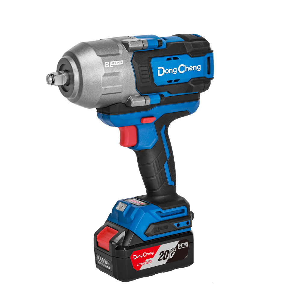 DONG CHENG DCPB1218 Şarjlı Somun Sıkma 1218 Nm 20 Volt 5.0 Ah Çift Akülü