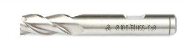 MTE HSS-E Parmak Freze 9 mm %8Co (B00276180900)