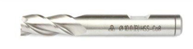 MTE HSS-E Parmak Freze 9 mm %8Co (B00276180900)