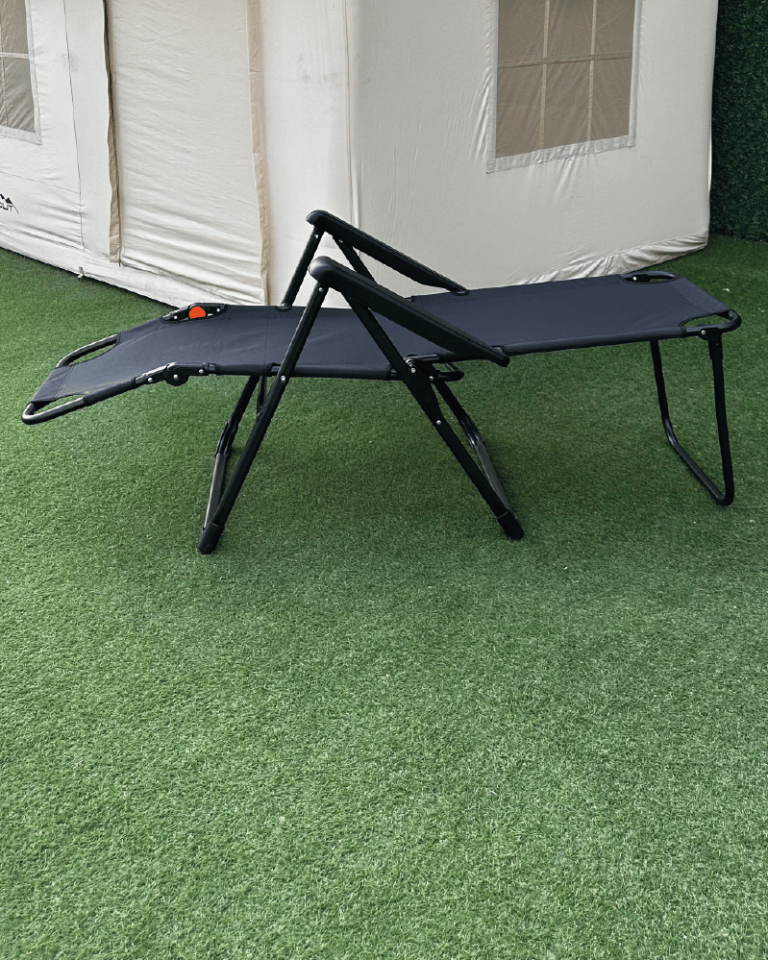 NURGAZ Campout Üçü Bir Arada Kampet Şezlong Sandalye (NG C151)