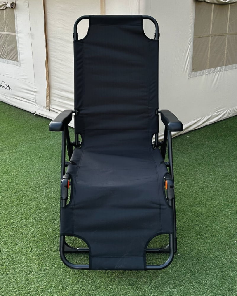 NURGAZ Campout Üçü Bir Arada Kampet Şezlong Sandalye (NG C151)
