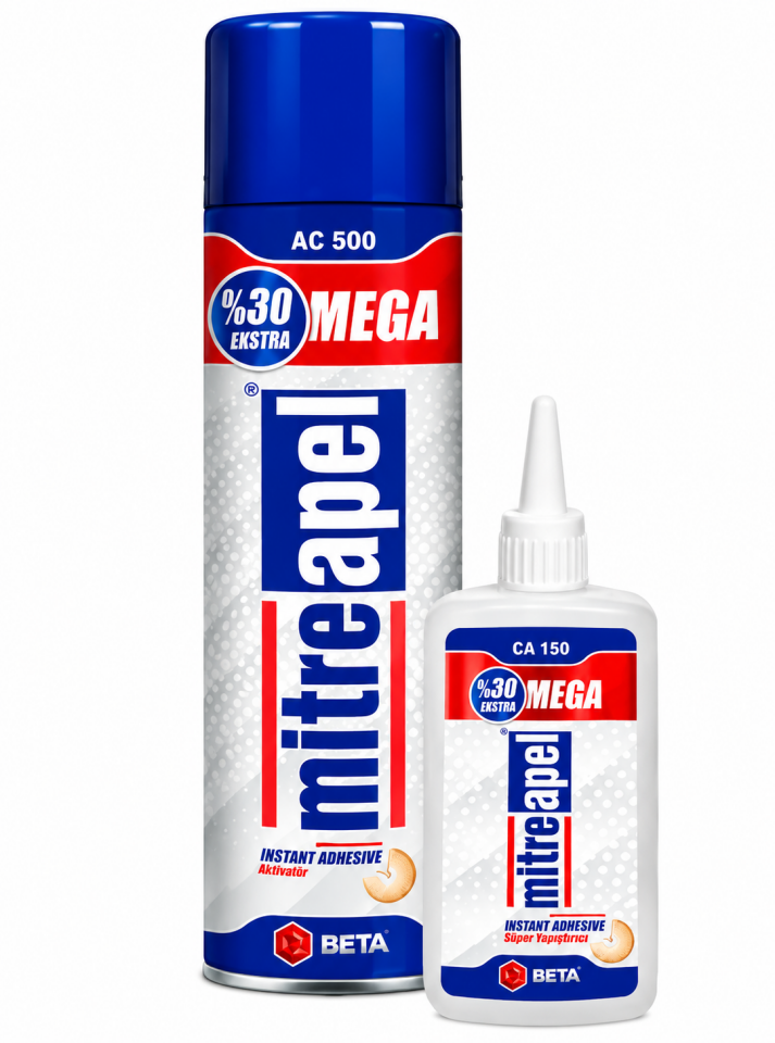 Apel Hızlı Yapıştırıcı MDF Kit 500 ML + 130 GR