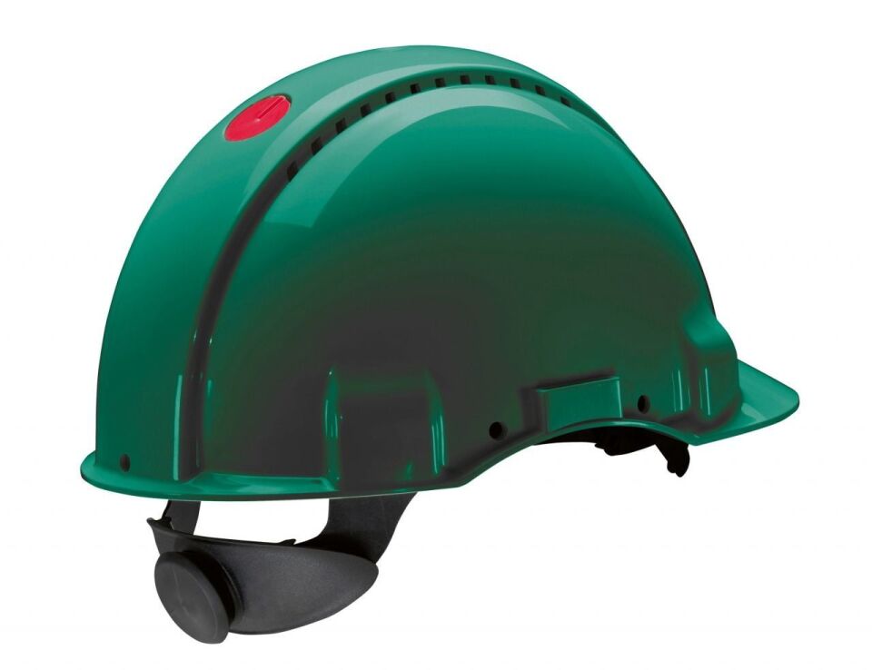 3M G3000NGP Enseden Ayarlı Yeşil Baret