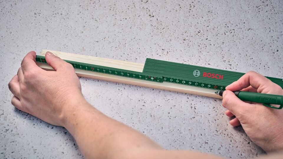 BOSCH Plastik Fiberglas Katlanır Metre 2 Metre (1600A02ET4)