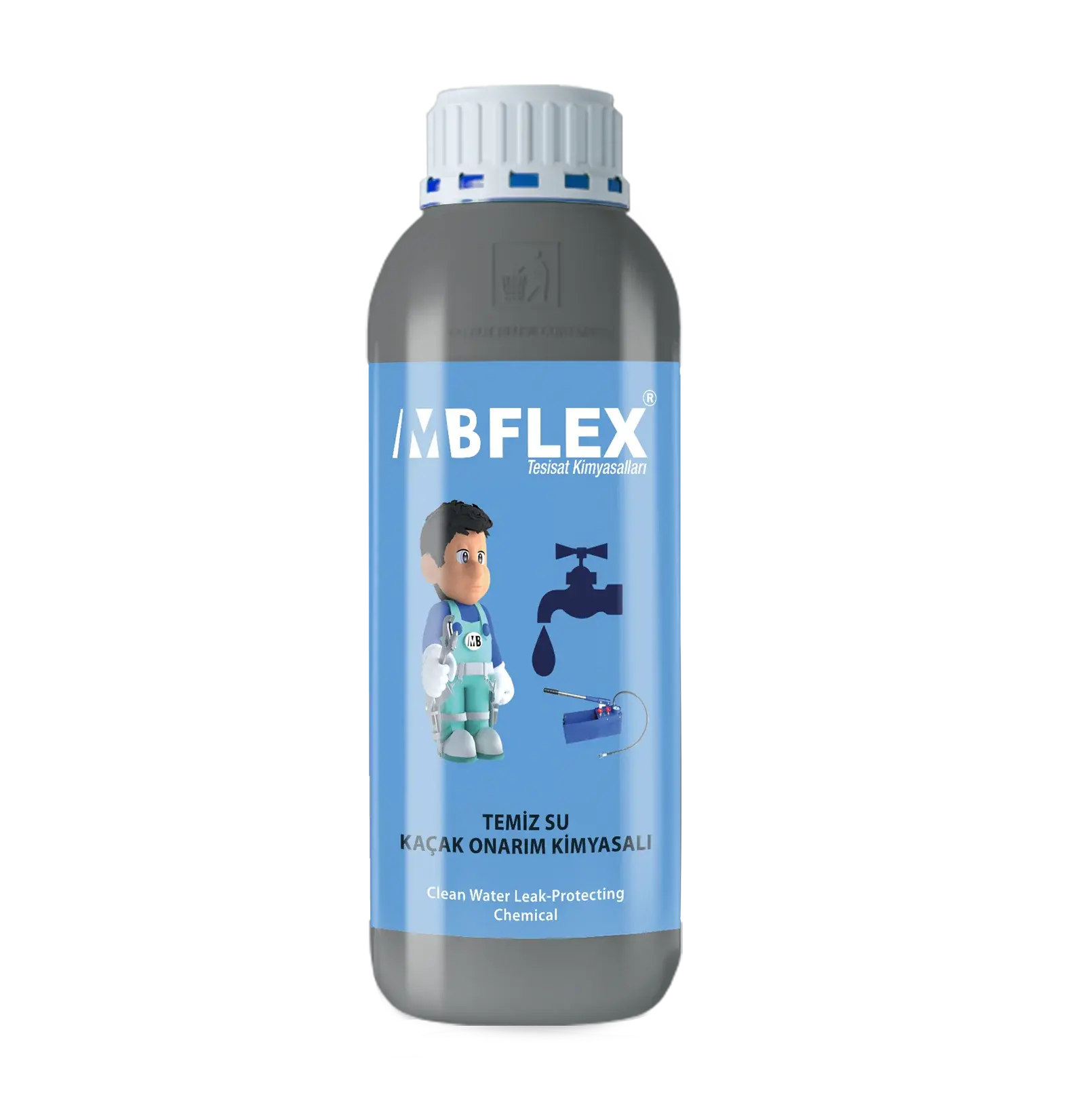 MBFLEX Temiz Su Kaçak Onarım Kimyasalı 1LT