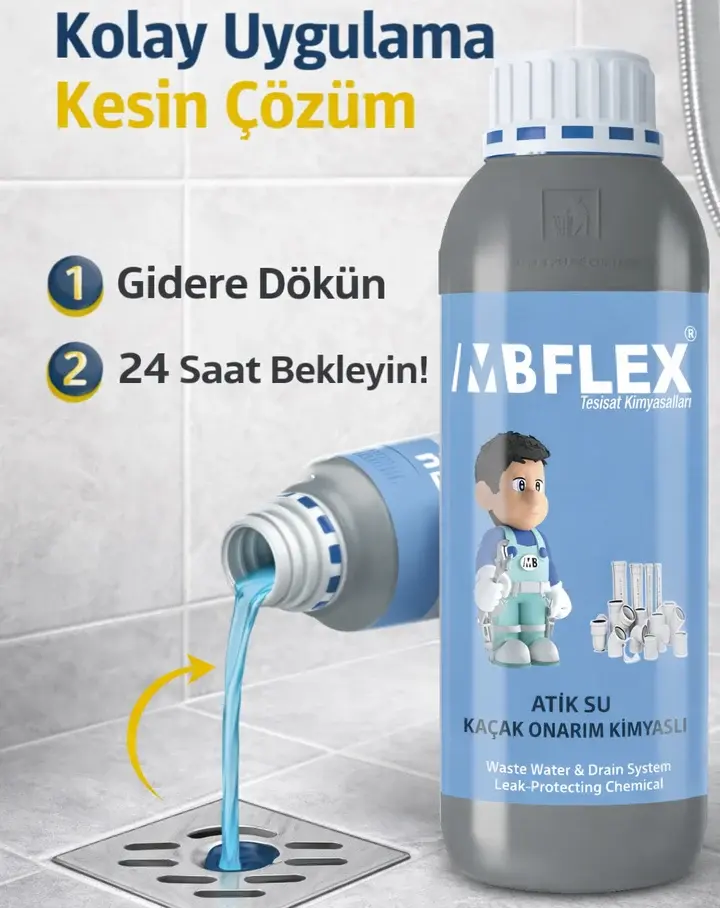 MBFLEX Atık Su Kaçak Onarım Kimyasalı