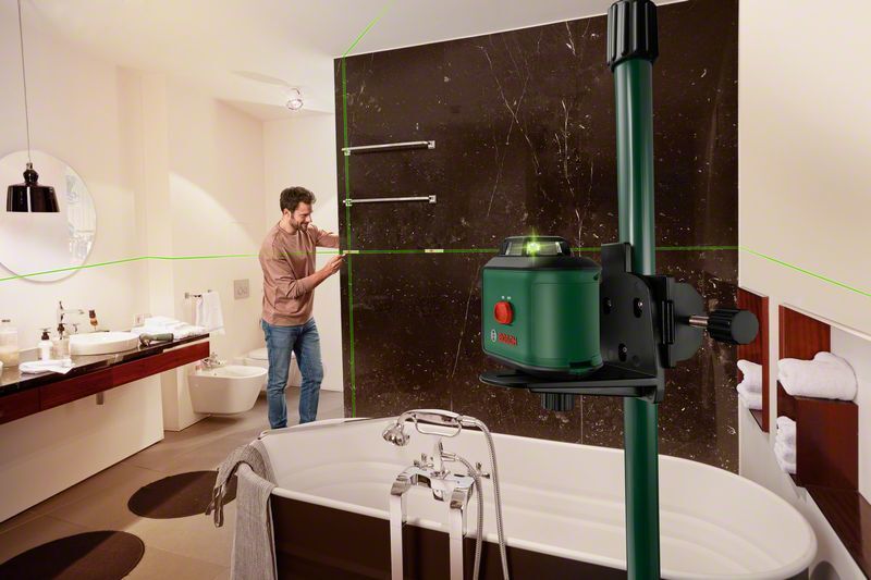 BOSCH UniversalLevel 360 Yeşil Lazer Terazi - Tripod Sehpalı