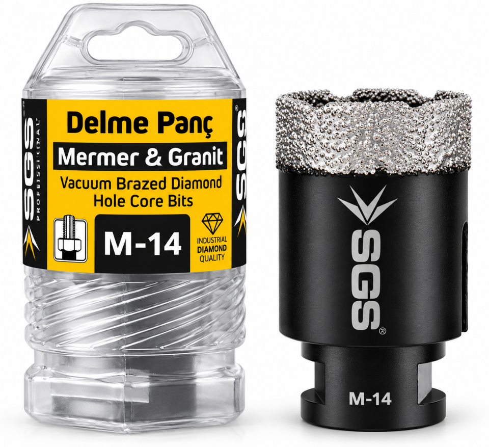 Mermer & Granit Delme Panç M14 – 35 mm