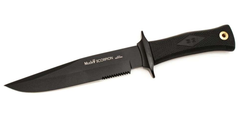 ﻿MUELA Scorpion-18N Tactical Kauçuk Saplı Av Bıçağı