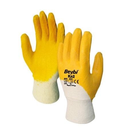 BEYBİ Kn2 Nitril İş Eldiveni 10 Numara (1 Çift)