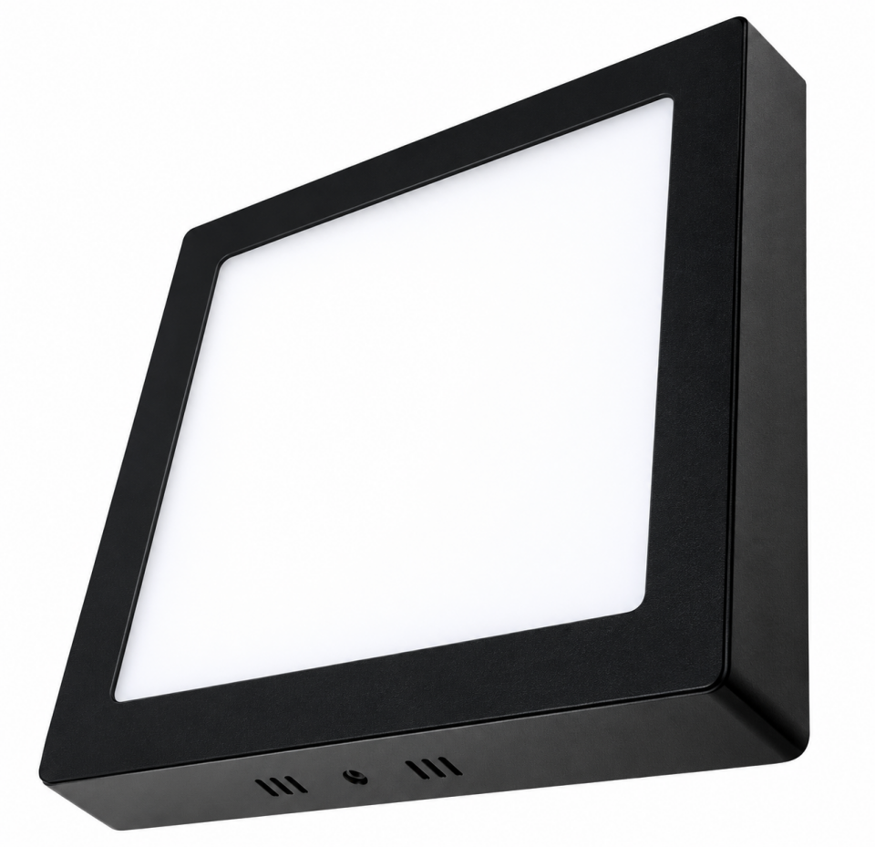 MOSS LIGHT 20W Kare LED Panel Siyah