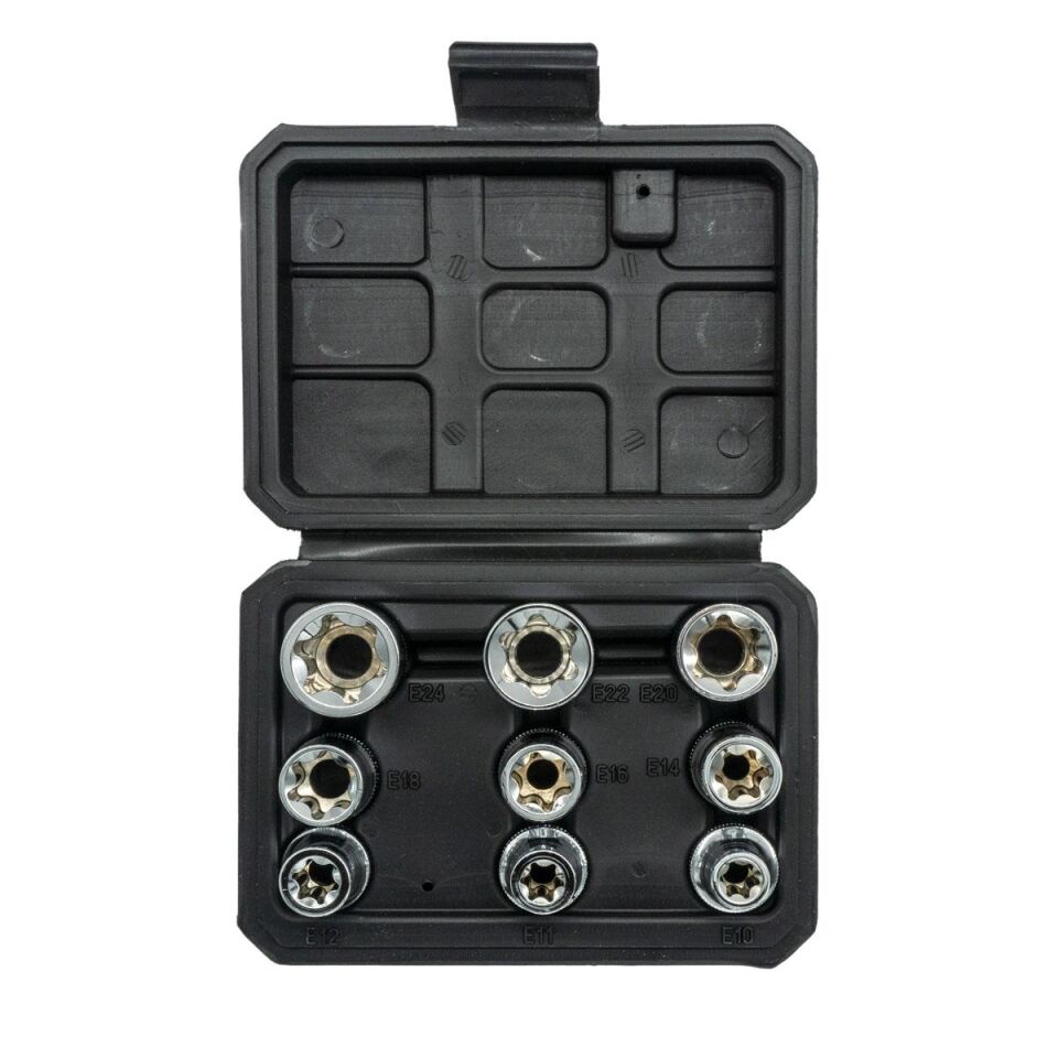 NEXON 5547 1/2'' Torx Lokma Anahtar Seti 9 Parça