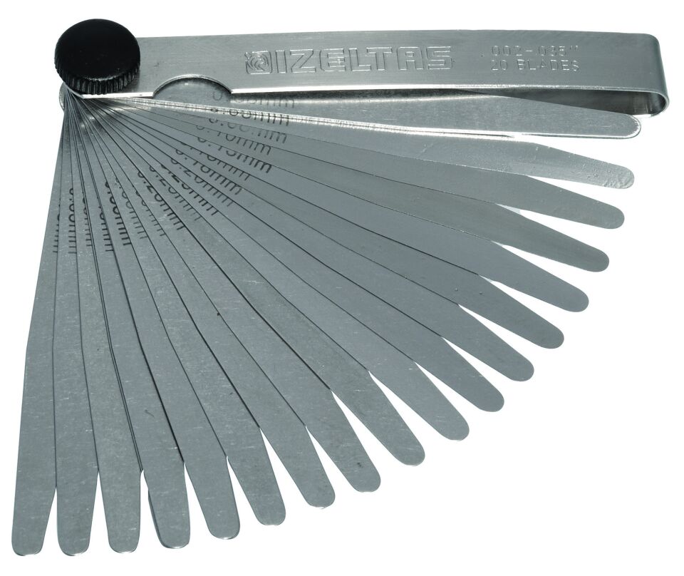 İZELTAŞ Filler Çakısı Sentil 20 Yaprak 0,05 - 1.0 mm
