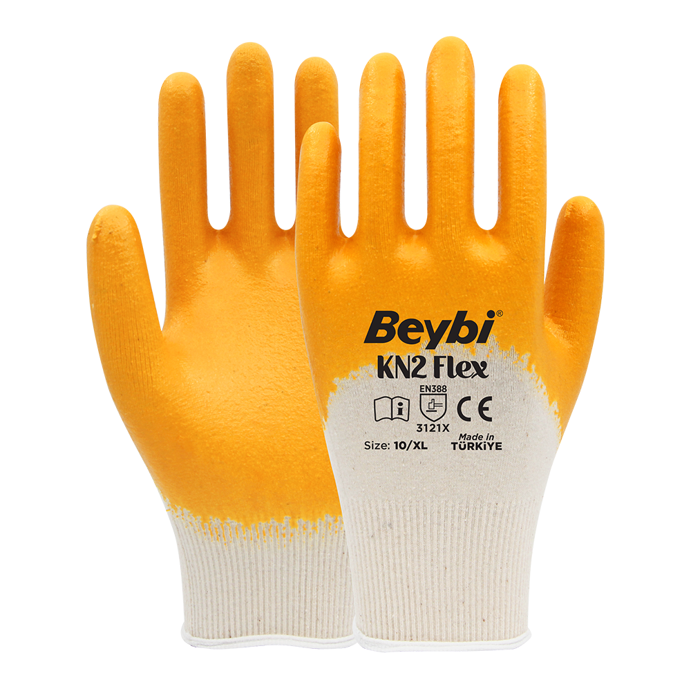 BEYBİ KN-2 Flex Nitril İş Eldiven 10 Numara
