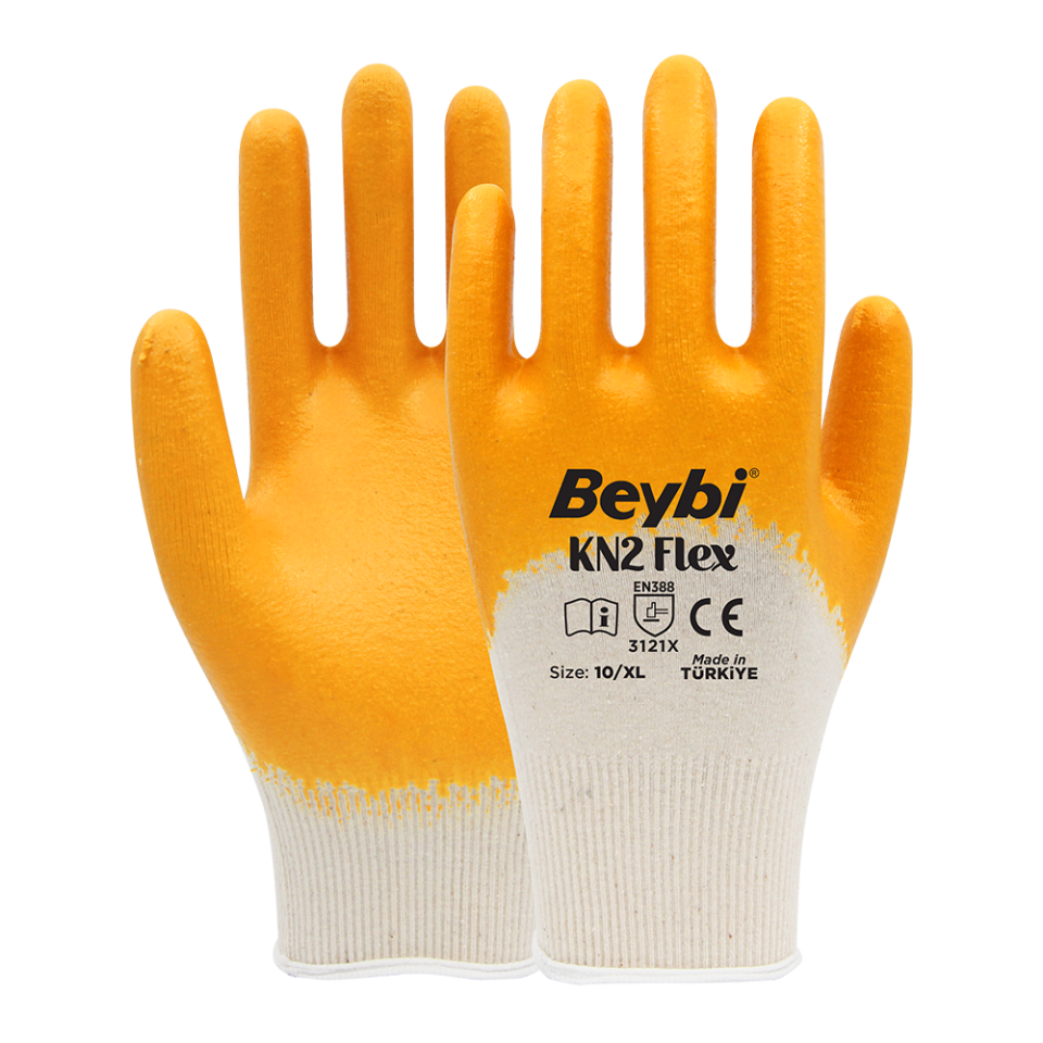 BEYBİ KN-2 Flex Nitril İş Eldiven 10 Numara