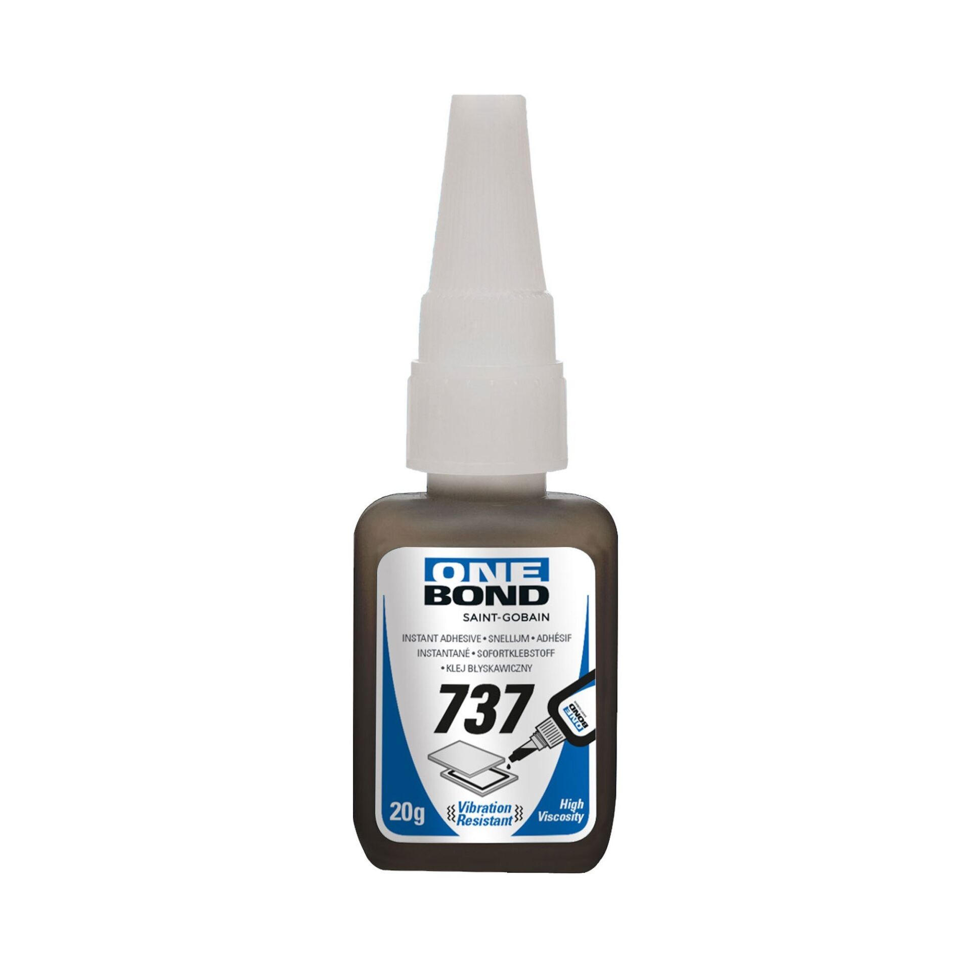 OneBond 737 Yüksek Viskoziteli Darbeye Dayanıklı Yapıştırıcı 20 gram