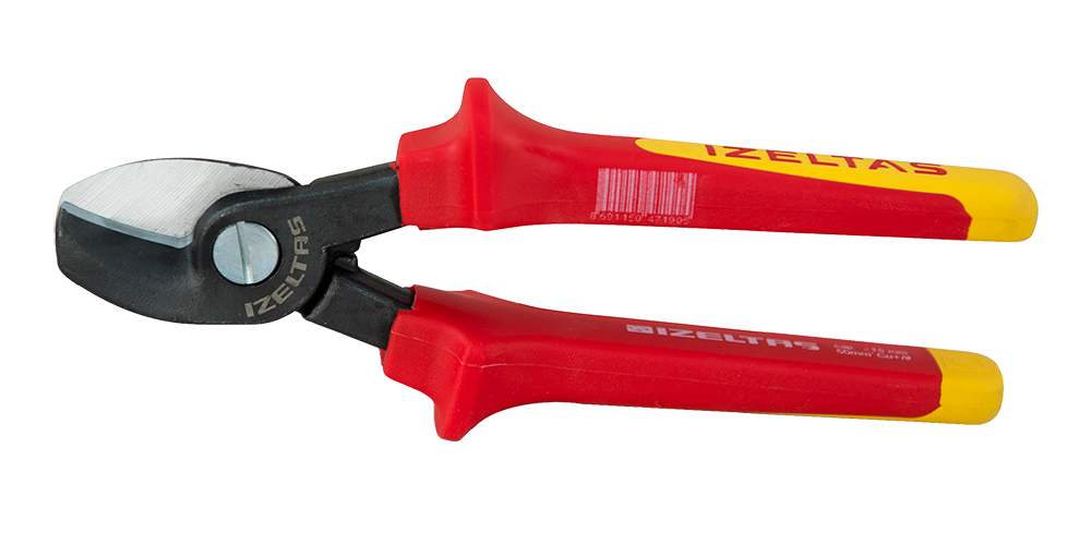 İZELTAŞ İzoleli Tek Ağız Kablo Kesici 165 mm (3715 16 6165)