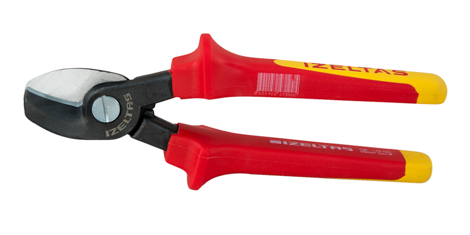 İZELTAŞ İzoleli Tek Ağız Kablo Kesici 165 mm (3715 16 6165)
