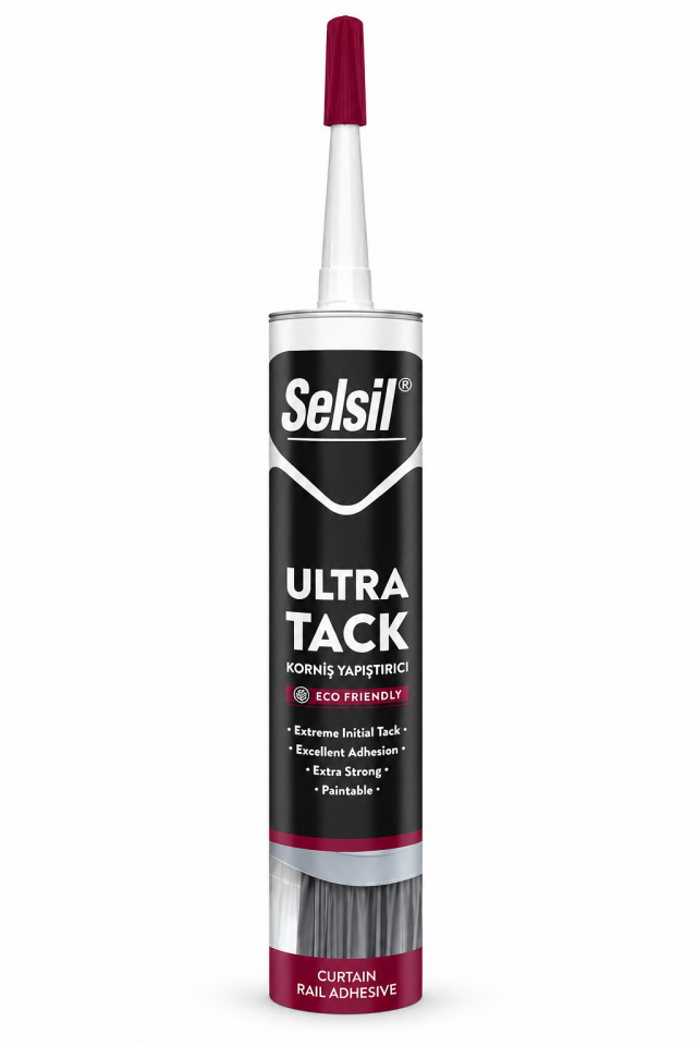 Selsil Ultra Tack Montaj Korniş Yapıştırıcı 290 ml