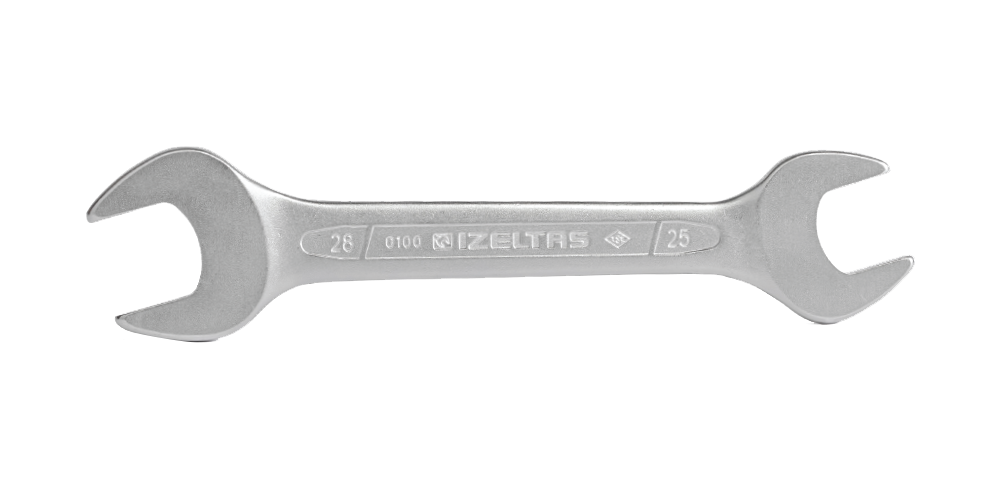 İZELTAŞ 0100 Kısa Boy İki Ağız Anahtar (Ölçü Seçiniz)