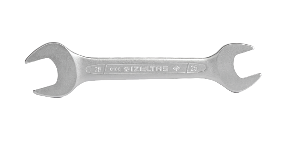 İZELTAŞ 0100 Kısa Boy İki Ağız Anahtar (Ölçü Seçiniz)