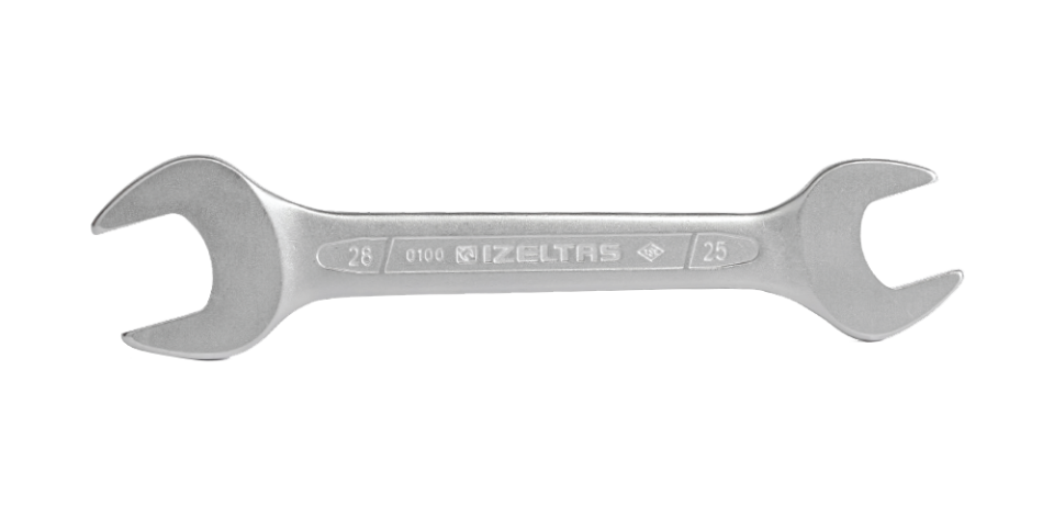 İZELTAŞ 0100 Kısa Boy İki Ağız Anahtar (Ölçü Seçiniz)