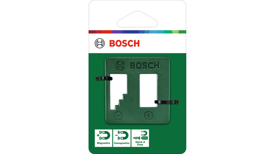 BOSCH Yeşil Tornavida Manyetik Edici Manyetizör / Demanyetizör