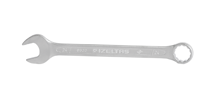 İZELTAŞ 0320 Kısa Boy Kombine Anahtar (Ölçü Seçiniz)