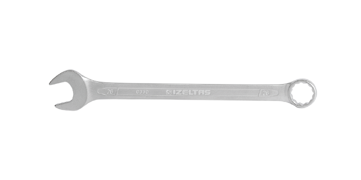 İZELTAŞ 0330 Uzun Boy Kombine Anahtar (Ölçü Seçiniz)