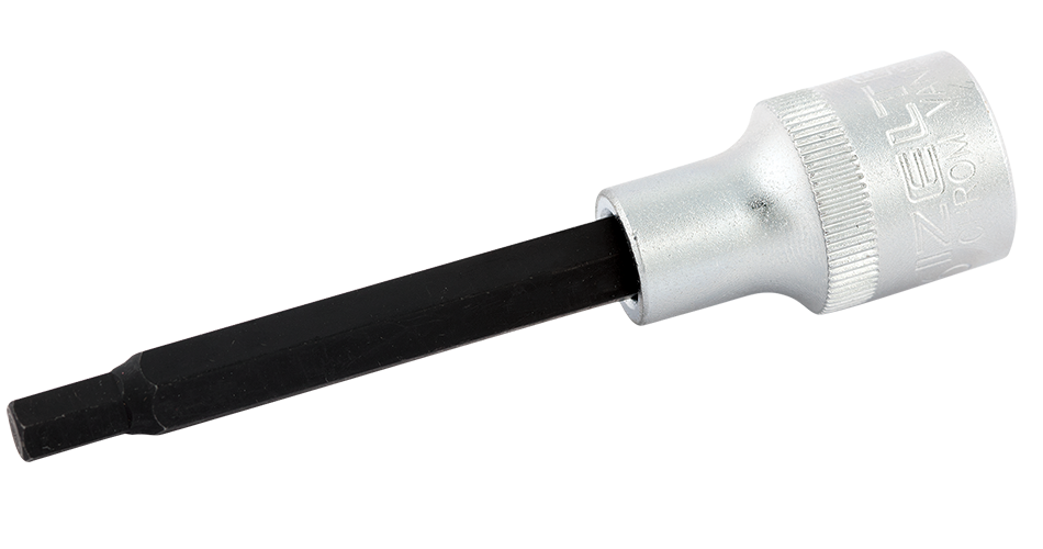 İZELTAŞ 1/2'' Alyan Uçlu Uzun Tip Lokma Anahtar (Ölçü Seçiniz)