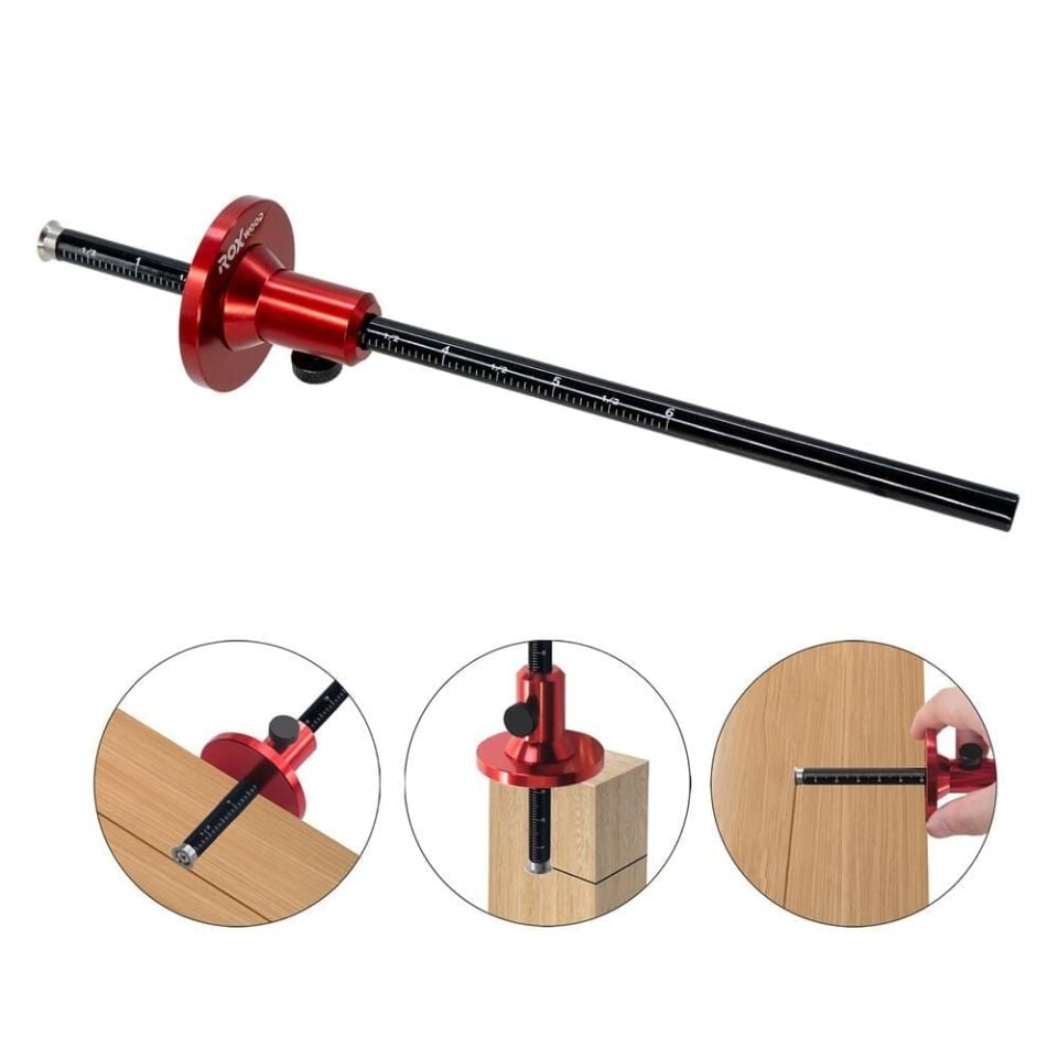 ROX WOOD 0340 Eco Marking Wheel Ahşap İşaretleme Tekeri