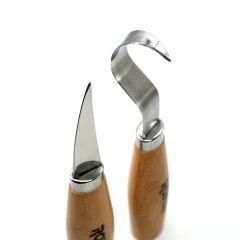 ROX Wood 2 Parça Kaşık Oyma Seti (153ROX184505)