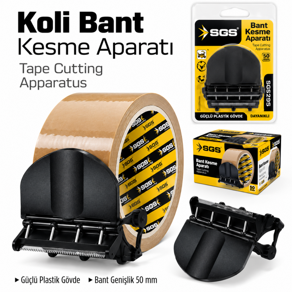 SGS Koli Bant Kesme Aparatı 50 mm