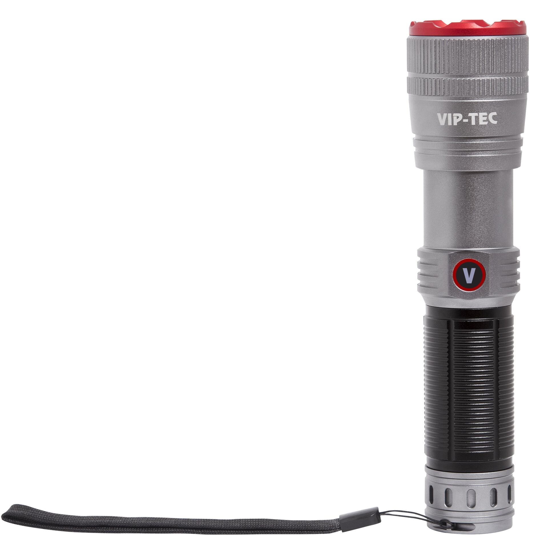 VIPTEC VEGA LT Şarjlı Uzun Menzilli Alüminyum El Feneri 1000 Lümen (VT891207)