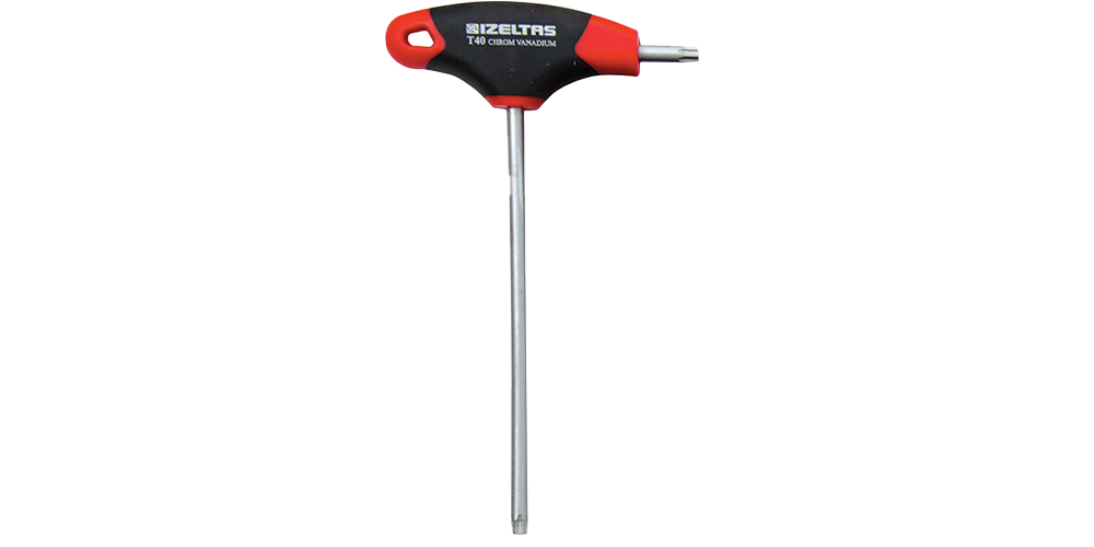 İZELTAŞ T Saplı Torx Alyan Anahtar (Ölçü Seçiniz)