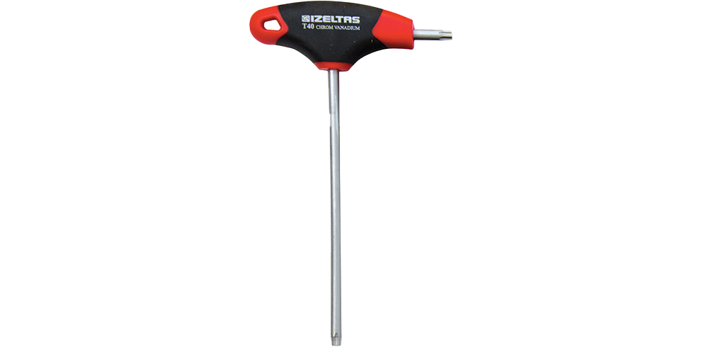 İZELTAŞ T Saplı Torx Alyan Anahtar (Ölçü Seçiniz)