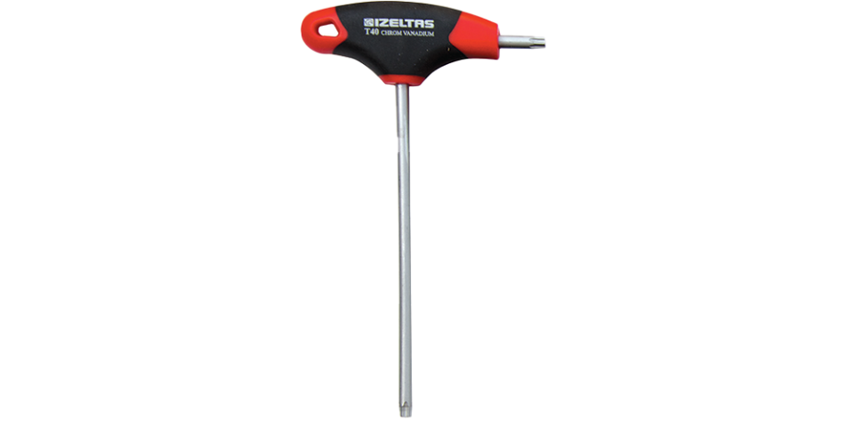 İZELTAŞ T Saplı Torx Alyan Anahtar (Ölçü Seçiniz)