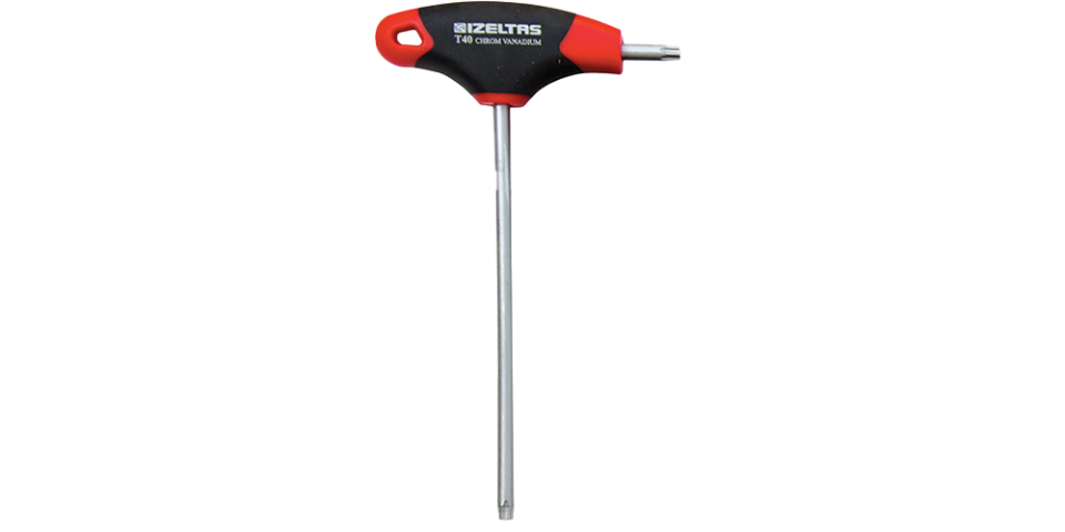 İZELTAŞ T Saplı Torx Alyan Anahtar (Ölçü Seçiniz)
