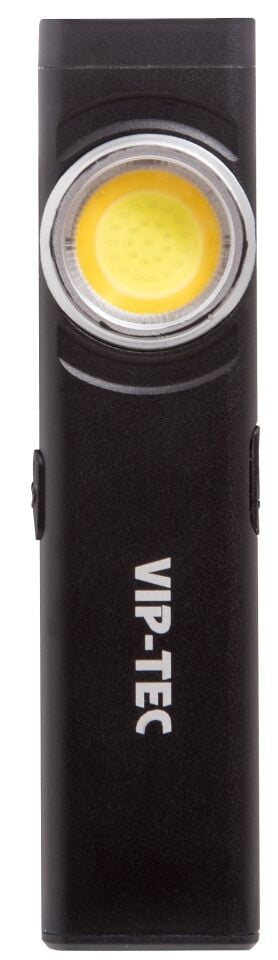 VIPTEC SLIM LITE Şarjlı Cep Fener 500 Lümen  (VT891210)